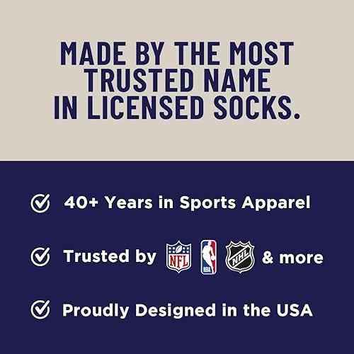 Miniatura 9 de For Bare Feet NFL - Calcetines unisex Mvp Crew Nfl L