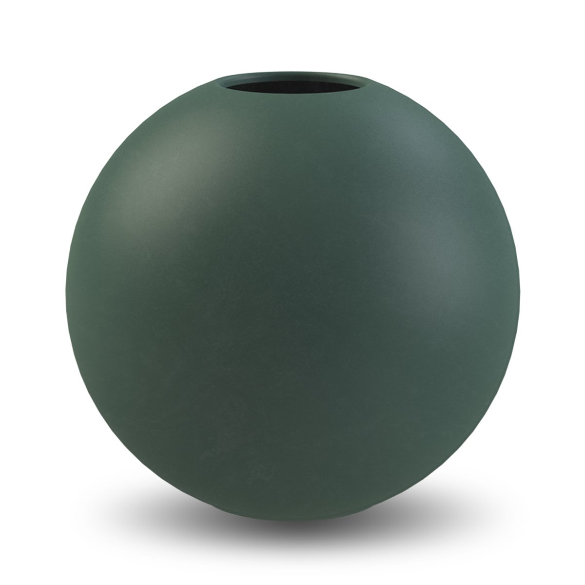 Cooee Design Ball Vase 20 Dark Green