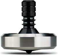 DjuiinoStar DST-813R Premium Spinning Top: Zirconium Stem, Stainless Steel Collar, 8-10 Min Spin, Precision EDC Fidget Toy