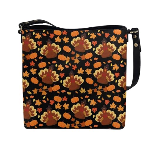 Image of HUGS IDEA Boho Bags for Women Leather Handbag Shoulder Bucket Crossbody Purse