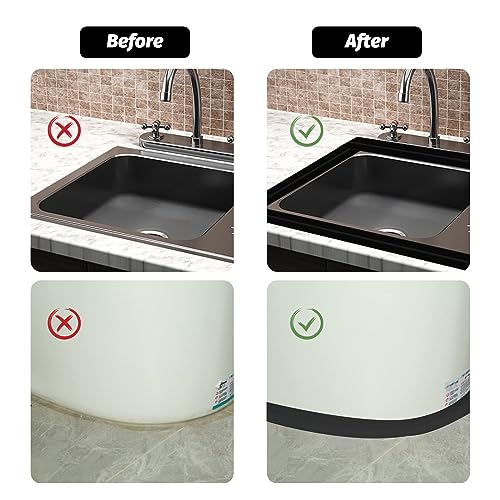 3 Pezzi 19 x 19MM Battiscopa Morbido PVC, 3.2M