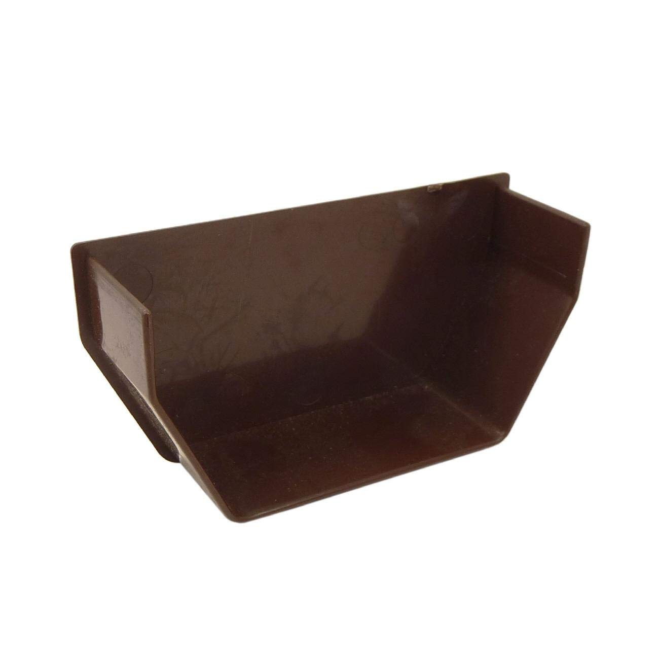 Freeflow Brown Square Gutter Internal Stop End, 114Mm Rain Water Systems