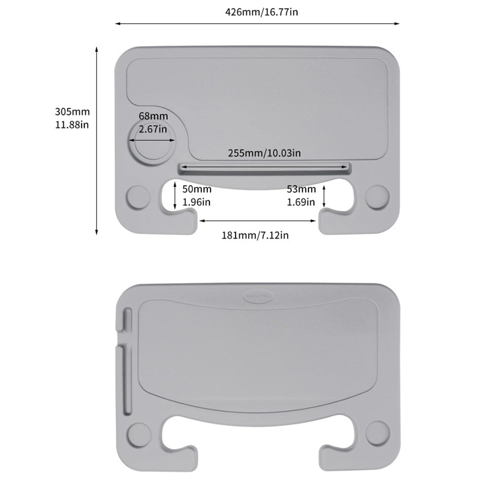 Tablette De Volant Pour MG HS / EHS / EV / Plug-in Hybrid 2018-2024 - Bureau Voiture, Plateau Repas, Support Ordinateur - Fixation Sans Outil