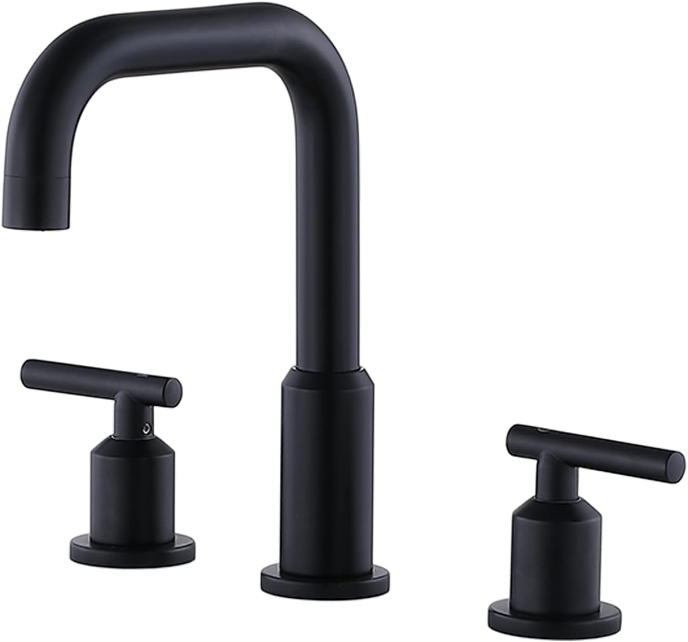 Flаѕh Dеаlѕ - 80% оƒƒ SHACO Matte Black Bathroom Faucet 3 Hole,8 Inch Widespread Black Bathroom Sink Faucet,2 Handle Stainless Steel Bathroom Lavatory Vanity Faucet Set with cUPC Supply Lines Flаѕh Dеаlѕ - 80% оƒƒ SHACO Matte Black Bathroom Faucet 3 Hole,8 Inch Widespread Black Bathroom Sink Faucet,2 Handle Stainless Steel Bathroom Lavatory Vanity Faucet Set with cUPC Supply Lines