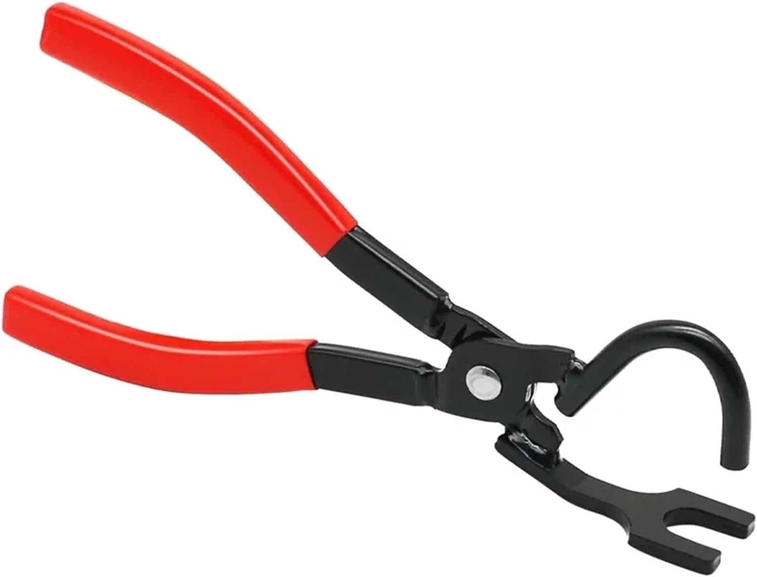 1pc Exhaust Hanger Removal Tool Auto Accessories Parts Exhaust Pipe Removal Pliers Car Exhausts Rubber Pad Pliers Anti-Slip Handle Tool(Red)