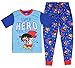 Komar Kids Ryan's World Boys' Super Hero Shirt and Plush Pants Pajama Set (M, 8) Multicolored