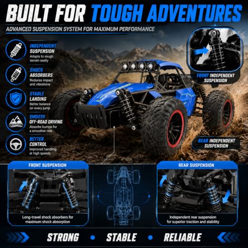 Image of 1:16 RC Rock Crawler Car, Multicolor