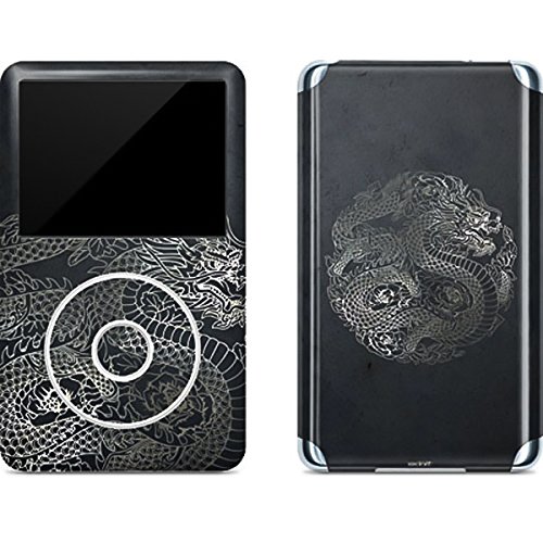 Skinit Decal MP3 Player Skin Compatible with iPod Classic (6th Gen) 80GB - Originally Designed Chinese Black Dragon Design