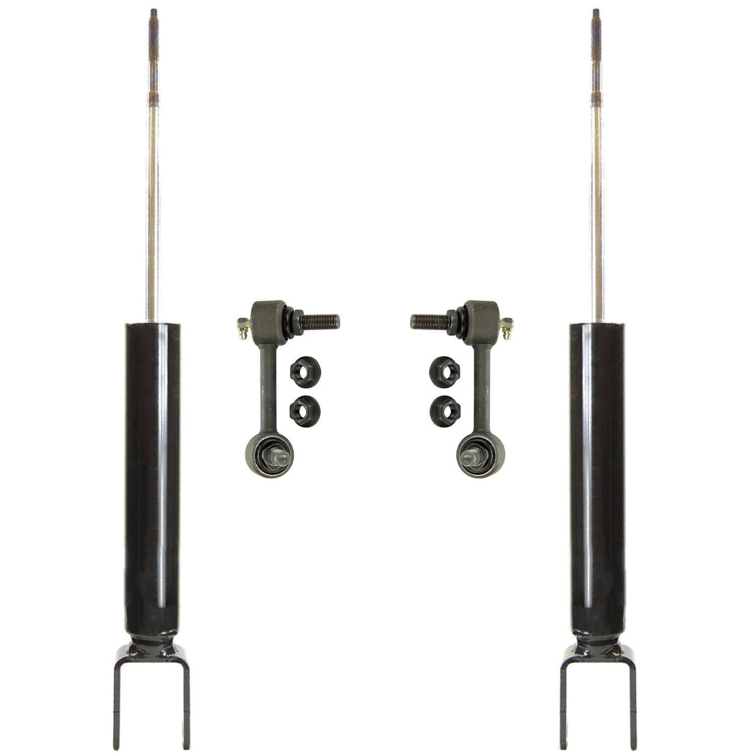Detroit Axle - Rear Shocks Sway Bar Links for 2008-2014 Cadillac CTS
