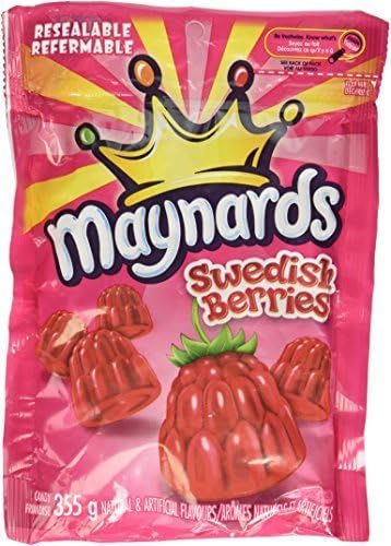 Maynards Swedish Berries 355g (12.5oz) by Maynards Swedish berry
