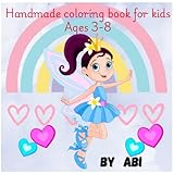  Handmade coloring book for kids: age 3-8