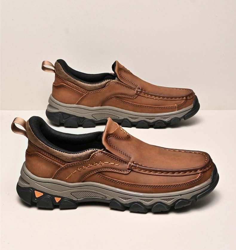 Men's Comfortable Slip On Loafers Boat Shoes Men3