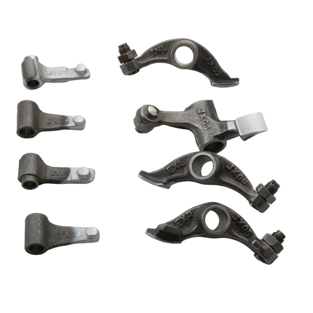 oś dźwigienek wydech Pasuje do Honda GB500 NX500 XR600 NX650 FX650 FMX650 Dominator650 600cc XR FX FMX 650 4T zawór motocyklowy wahacz Assy dźwigienka zaworowa wydech