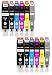 Produktbild Amaprint 12 XL Patronen kompatibel mit Canon PGI 525 CLI 526 passend für Pixma MG6120 MG6150 MG6200 MG6250 MG8120 MG8150 MG8200 MG8240 MG8240 MG8250