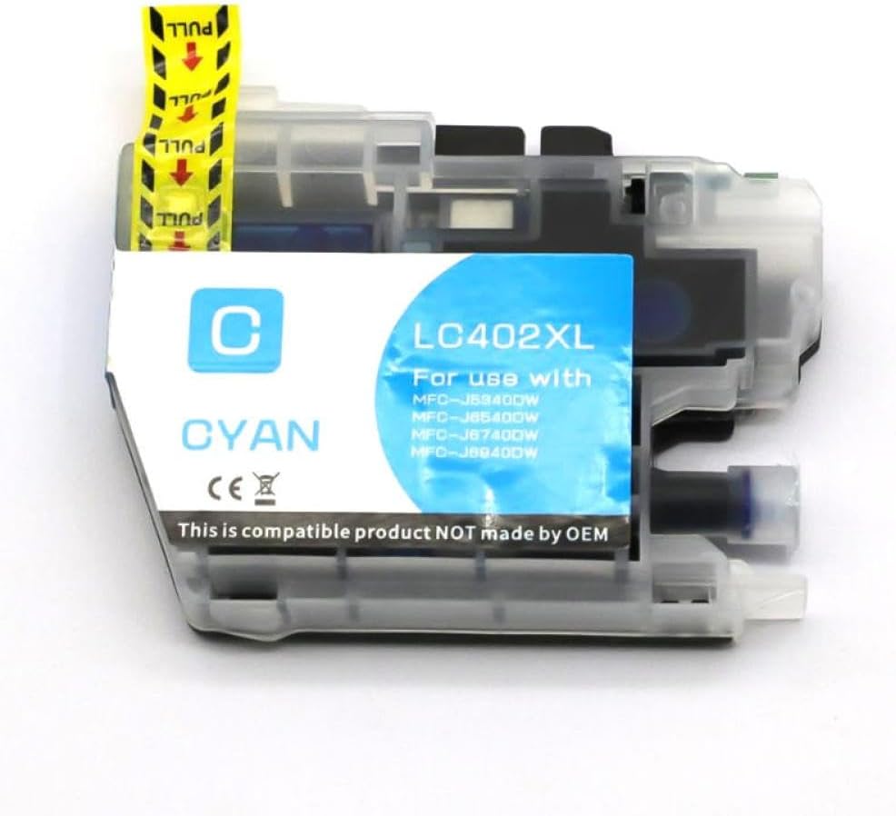 Compatible LC402 LC402XL 402 402XL Ink Cartridge Works with MFC-J5340DW MFC-J6540DW MFC-J6740DW MFC-J6940DW Printers(BK)
