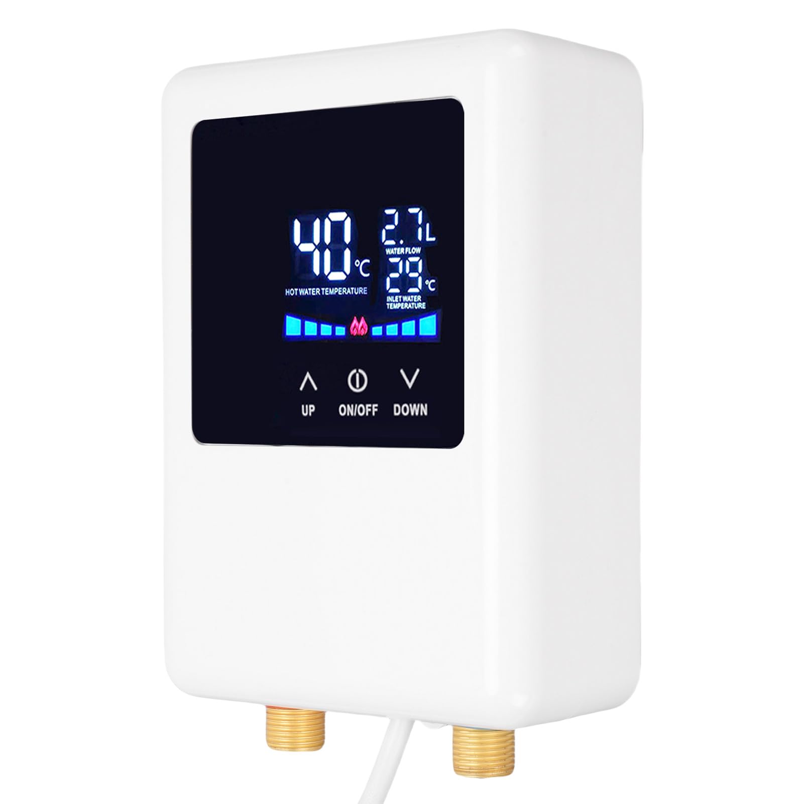 Chauffe-eau électrique Fafeicy confort LCD cuisine et salle de bain