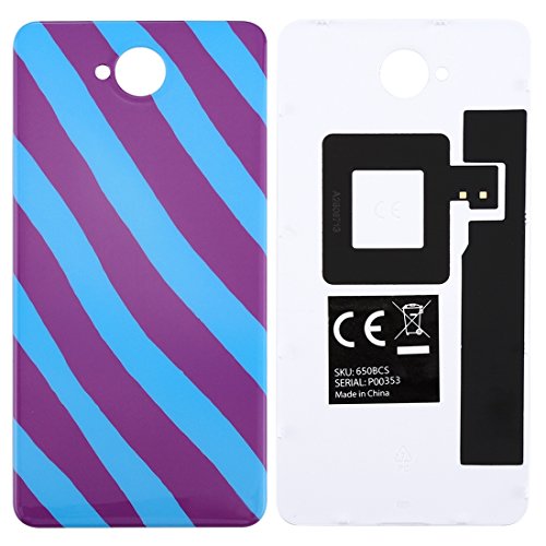 xinchang Change Parts for Microsoft Lumia 650 Colorful PC Material Battery Back Cover with NFC Sticker Accessory Replaced at Anytime (SKU : Sp7555pl)