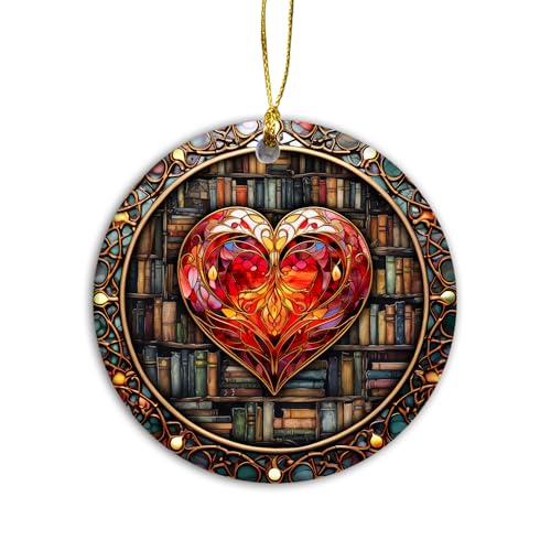 Bookshelf Ornament 2024