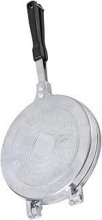 Double Sided Frying Pan, Nonstick Pancake Pan Maker with Cool Handle Aluminum Alloy for Home Breakfast Busy Individuals