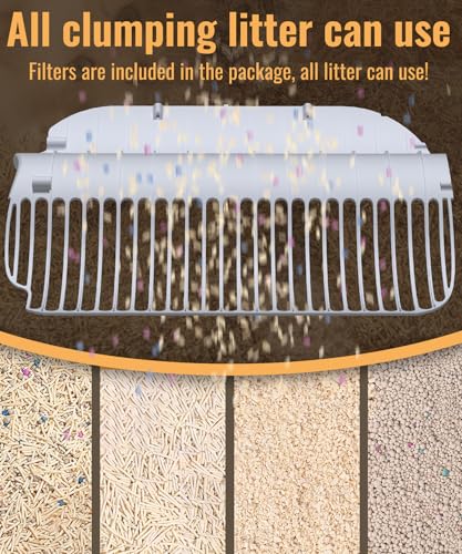 Self Cleaning Litter Box -110L Automatic Cat Litter Box Self Cleaning, All Litter Can Use, with 1 Roll Garbage Bags and Mat, App Control, White. 5 Self Cleaning Litter Box -110L Automatic Cat Litter Box Self Cleaning, All Litter Can Use, with 1 Roll Garbage Bags and Mat, App Control, White. - Image 3