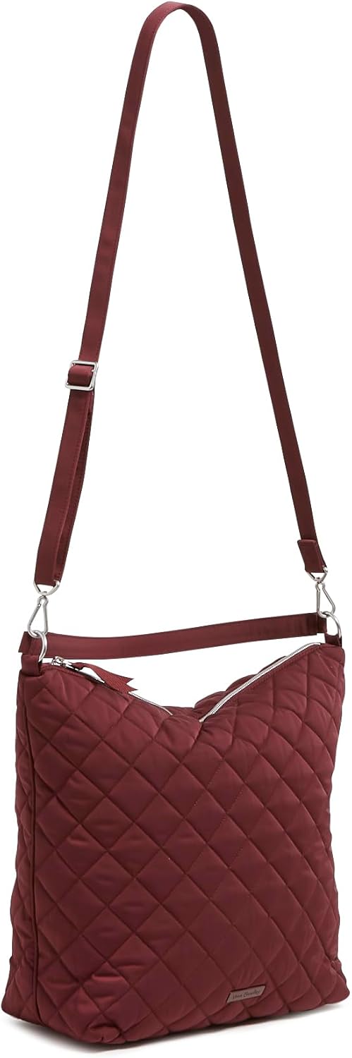 Vera Bradley womens Performance Twill Oversized Hobo Shoulder Bag