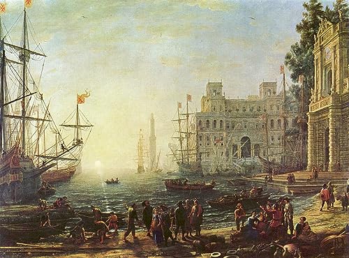 Art Murale Impression Claude Lorrain Villa Médicis 60x90cm pour sublimer un mur vide et triste