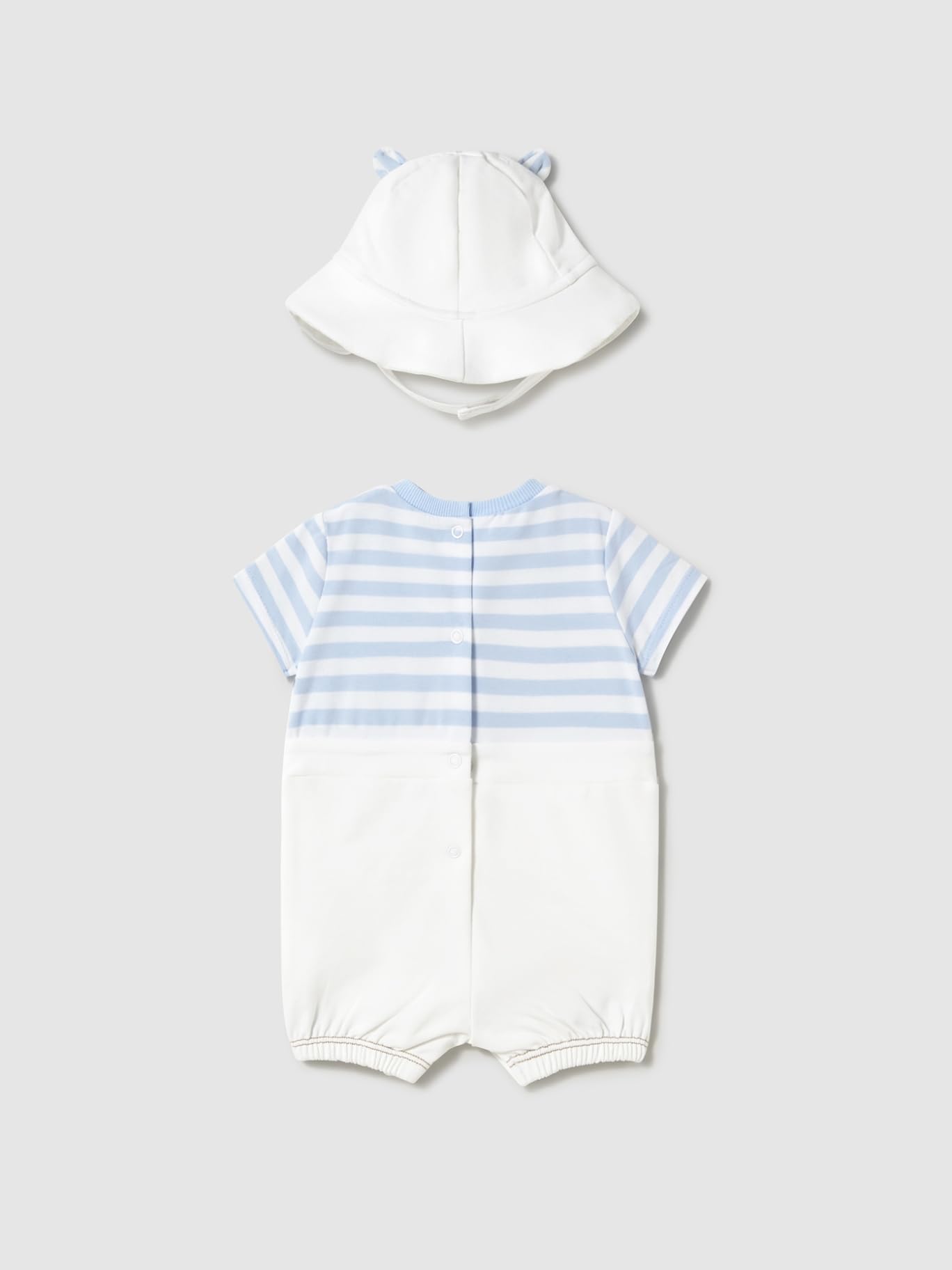Mayoral Pelele peto y gorro para bebé niño 2-4 meses (65cm)