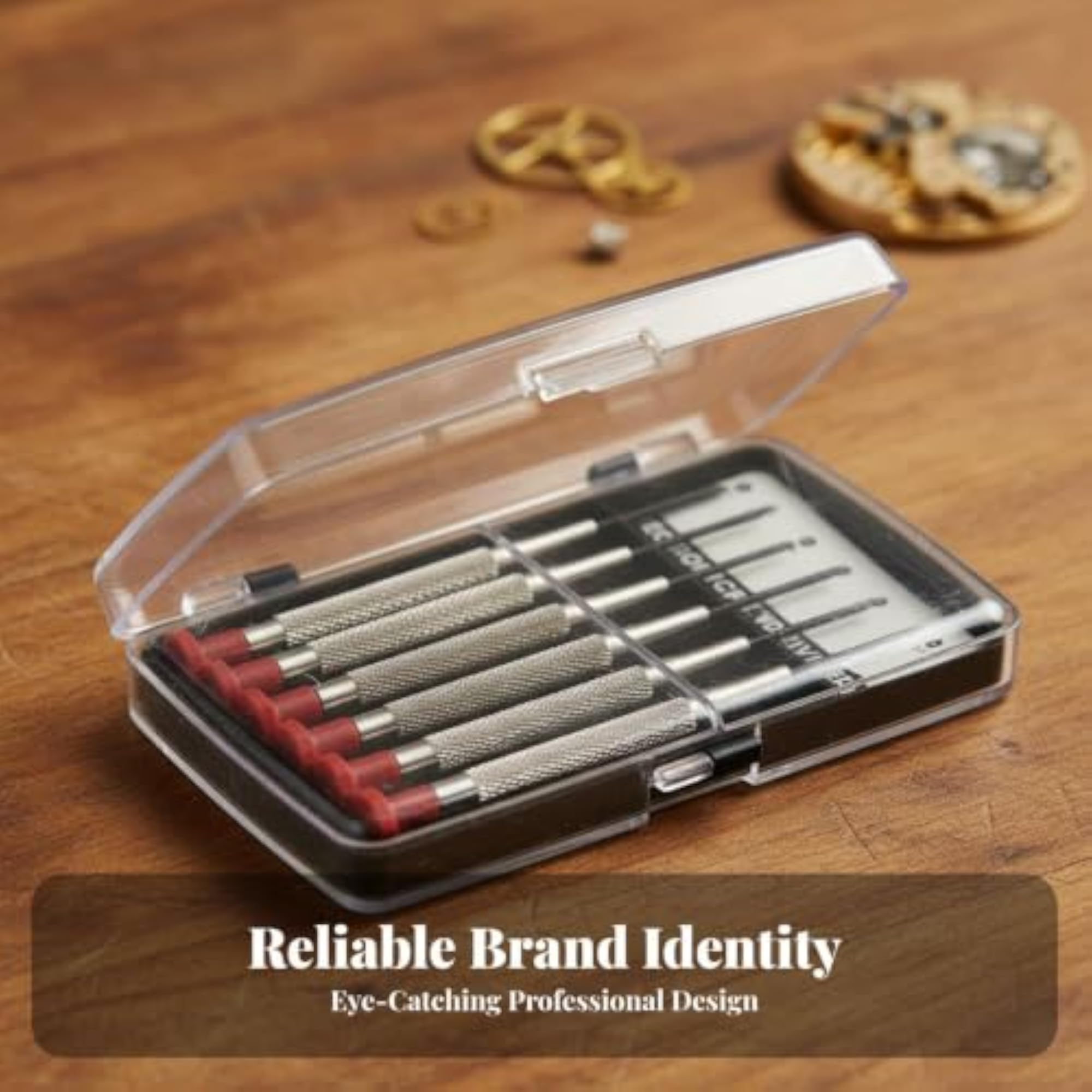 6 Pieces Watch Repair Tool Set Multiple Head Types