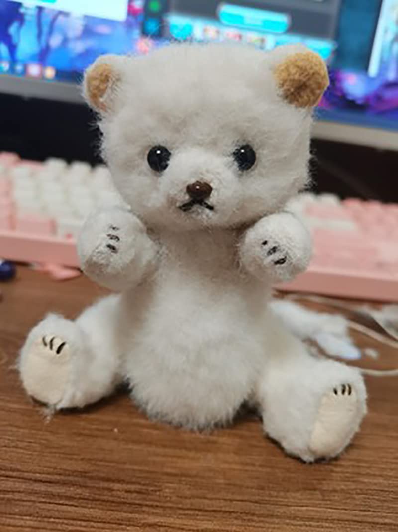 Fioletowa krótka pluszowa tkanina sztuczne futro materiał patchwork pluszowa tkanina na tło rękodzieło szalik DIY szycie ręcznie robione lalki poduszka poduszki do siedzenia, 160 * 50 cm (rozmiar: 1,6 m * 1 m)