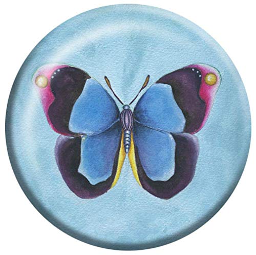 Rachel Tribble - Handmade BUTTERFLY Glass Paperweight, Crystal Glass Art Gift, 3â€ X 3â€ Paperweight Corporate Gifts for Clients, Desk DÃ©cor, Employee Christmas Gifts, Valentine Day Gift for her
