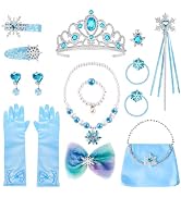 TYXHXTF Sac Licorne Bijoux Enfants Fille, Cadeau Fille Collier