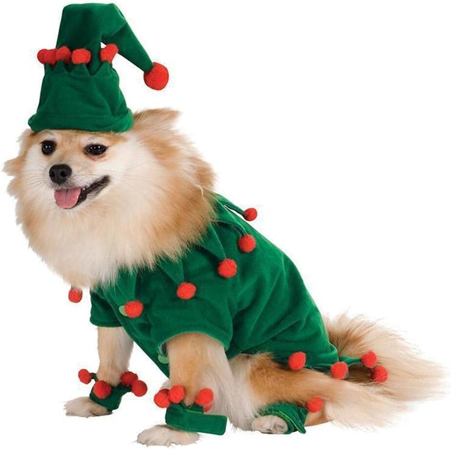Rubies Elf Pet Costume for Dogs or Cats, Medium
