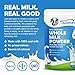TALCUFON New Zealand Milk Powder Full Cream Instant Milk Powder Gluten Free, Non-GMO Shelf-Stable & Easy to Use 16 Oz