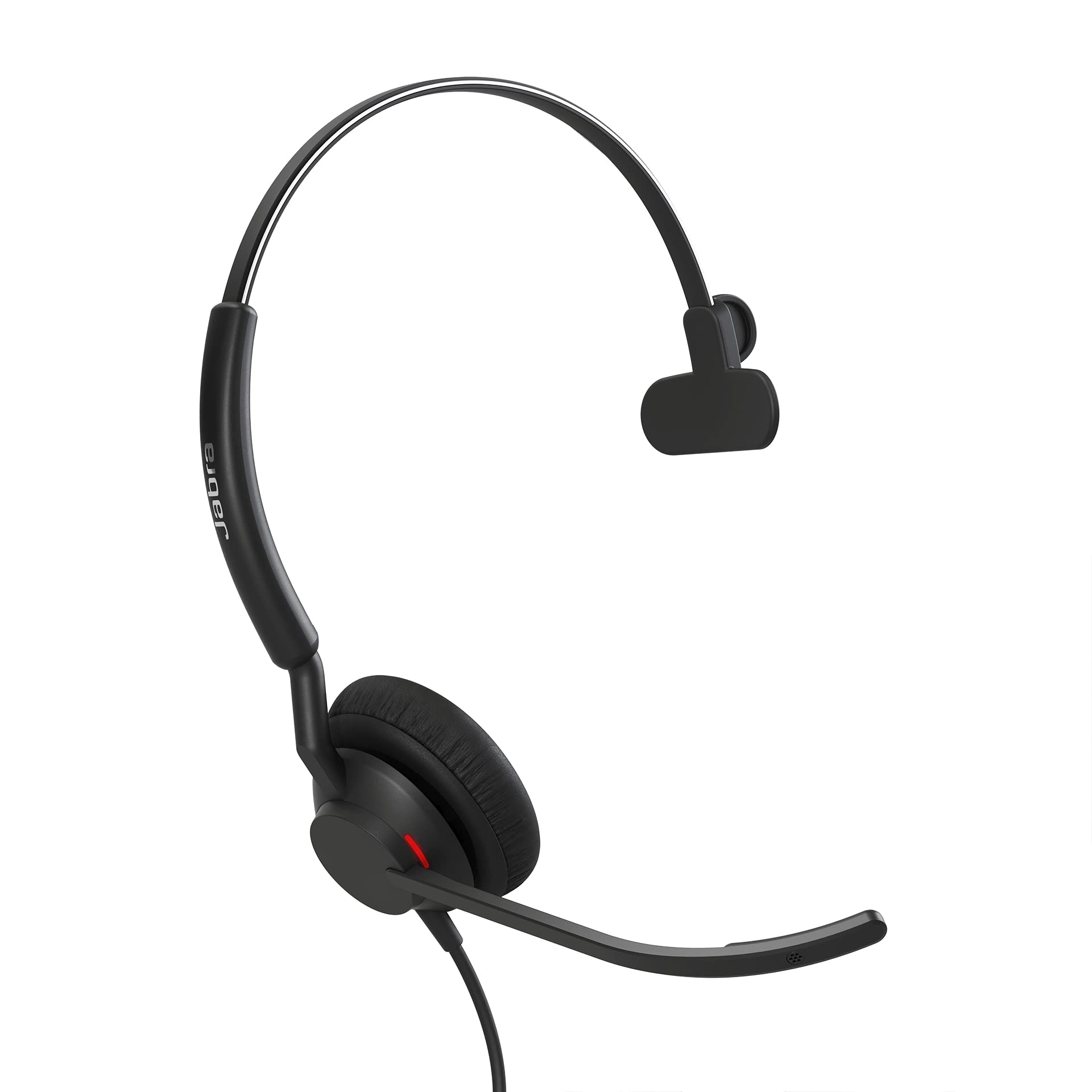 Jabra Engage 40 kabelgebundenes Mono-Headset mit geräuschunterdrückender 2-Mic-Technologie und USB-C-Kabel, Ultraleicht - mit Allen führenden UC-Plattformen wie Zoom und Unify kompatibel - schwarz