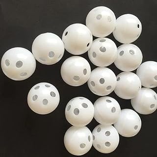 10 Pcs White Rattle Balls Inserts Rattle Box Repair Doll Noise Maker Noise Maker Insert Rattle for Animal Puppet Doll Baby Pet Baby Rattles and Plush Rings