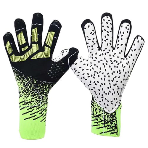 Gants de gardien de but de football résistants à l'usure avec protection des doigts