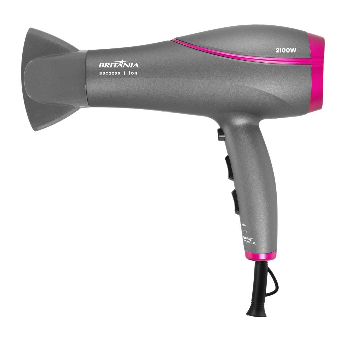 Secador de Cabelos Britânia Bivolt 2100W BSC2200 Bivolt | Amazon.com.br