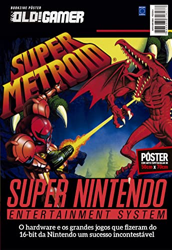 Superpôster OLD!Gamer - Super Nintendo: Arte B (Super Metroid)