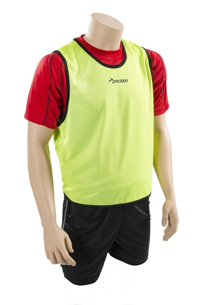 Precision Unisex Prb301yy Mesh Training Bib (Youth, Adult), Yellow