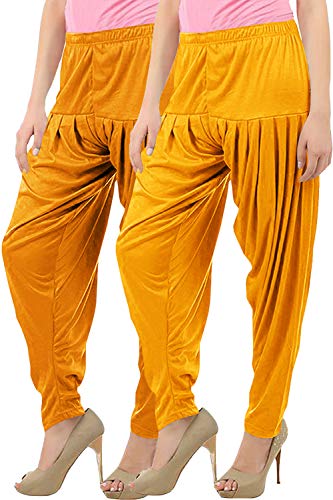 Image of Buy That Trendz Patiala Salwar for Women Relaxed Fit Viscose Patiyala Salwar Harem Bottom Pants