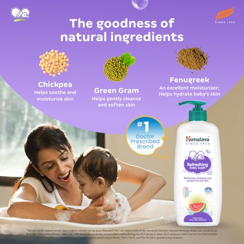 Image of Himalaya Gentle Baby Wash (600ml) (Pack of 4)