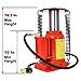 Air Hydraulic Bottle Jack,32 Ton/70550LBS LBS All Welded Bottle Jack,10-16.3 inch Lifting Range,Manual Handle and Air Pump,for Car,Pickup,Truck,RV,Auto Repair,Industrial Engineering,Red