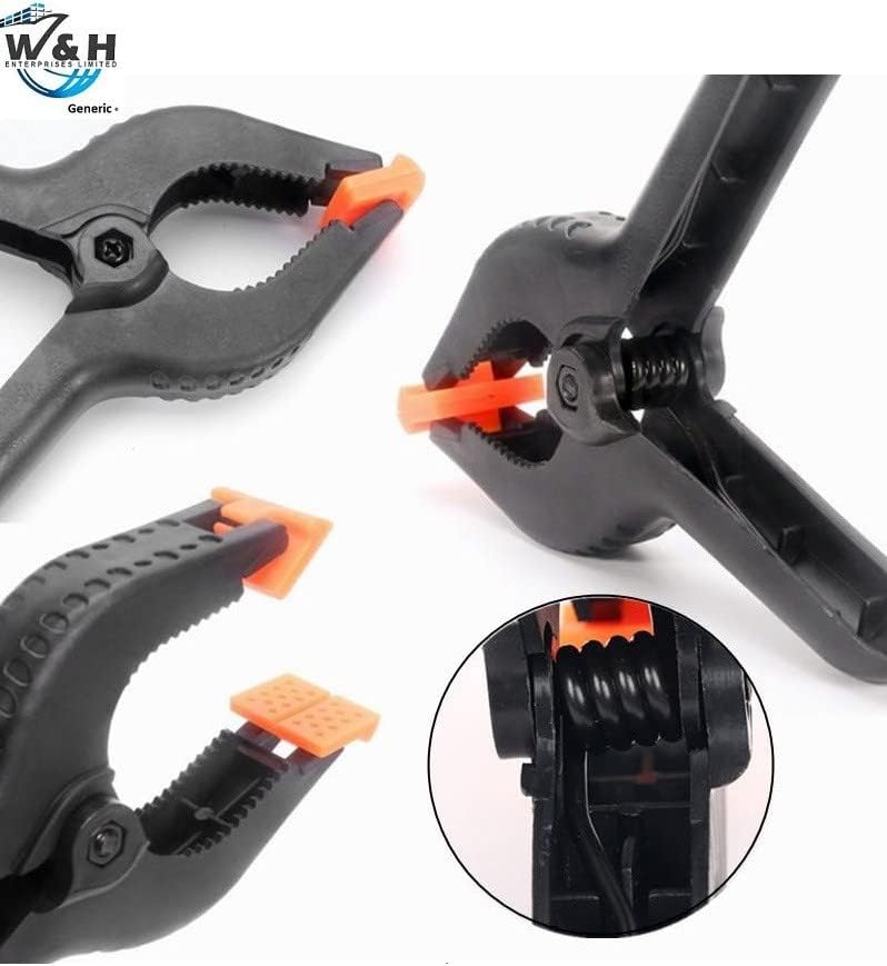 Generic Heavy Duty Plastic Spring Clamps, Backdrop 160MM Jaw DIY Grip