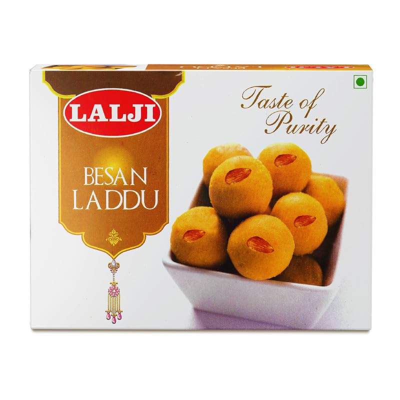Lalji Besan Laddu | 400Gm | Mouthwatering Besan Laddu by Lalji | Traditional Indian Sweet Treat (B0CNPPR826) Amazon Price History, Amazon Price Tracker
