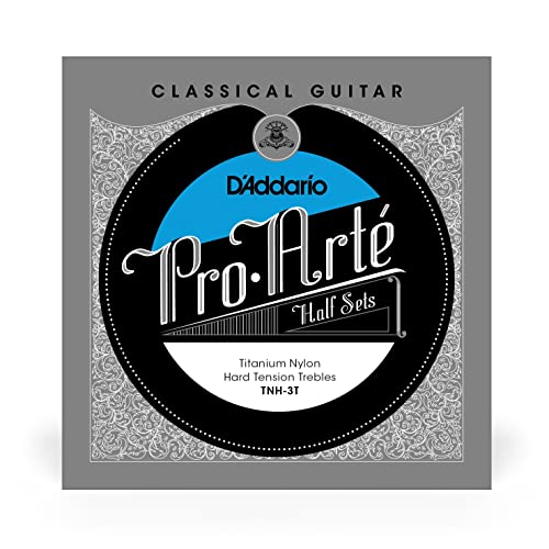 D'Addario __I NVbNM^[ Pro-Arte Treble Half Sets n[tZbg Titanium Nylon Hard TNH-3T yKiz