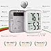 Antonki 2 Pack Room Thermometer for Home, Hygrometer Indoor Humidity Meter Gauge, Digital Temperature and Humidity Sensor Monitor for House, Terrarium, Incubator, Greenhouse - Battery Included