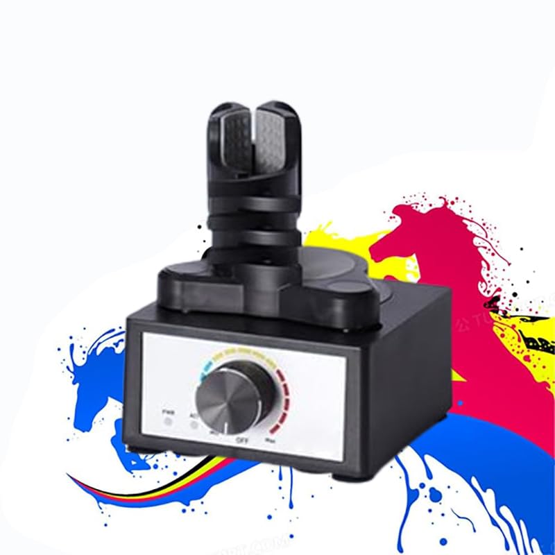 Paint Shaker,Liquid Vortex Shaker Mixer 300~2400Rpm, Adecuado 10-100Ml, Velocidad de 3 etapas, para Hobby Paint Shaker, Esmalte de uñas, Laboratorio, Pintura acrílica