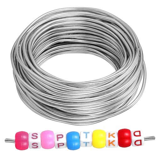 Alambre de aluminio para joyería, bricolaje creativo y manualidades