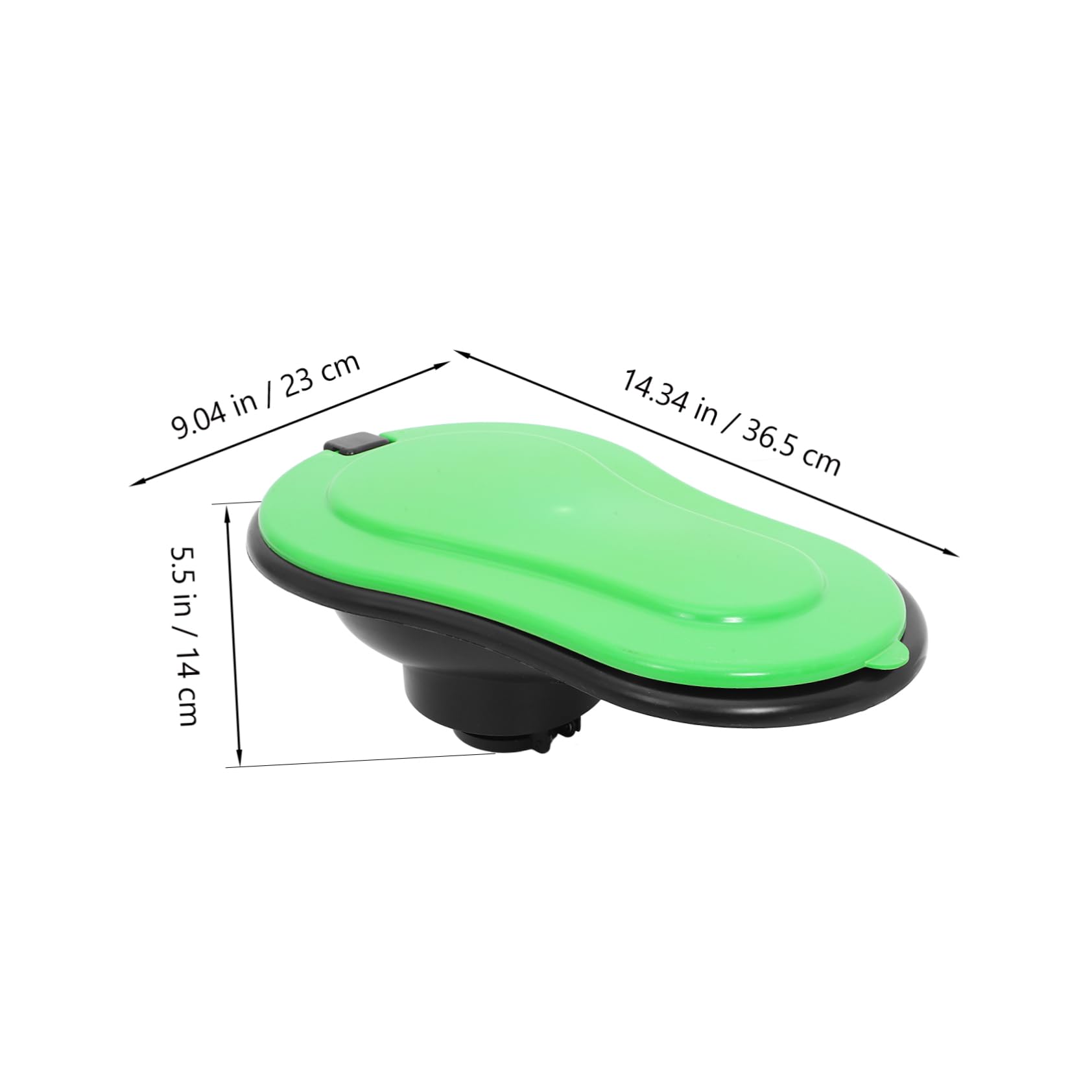 ARTIBETTER Portable Squat Toilet Temporary Urinal Large Plastic Pan for Women Easy to Fold