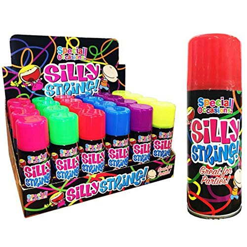 N/AA Silly String Party Spray Birthday Wedding Celebration Crazy Streamer 200ml Can